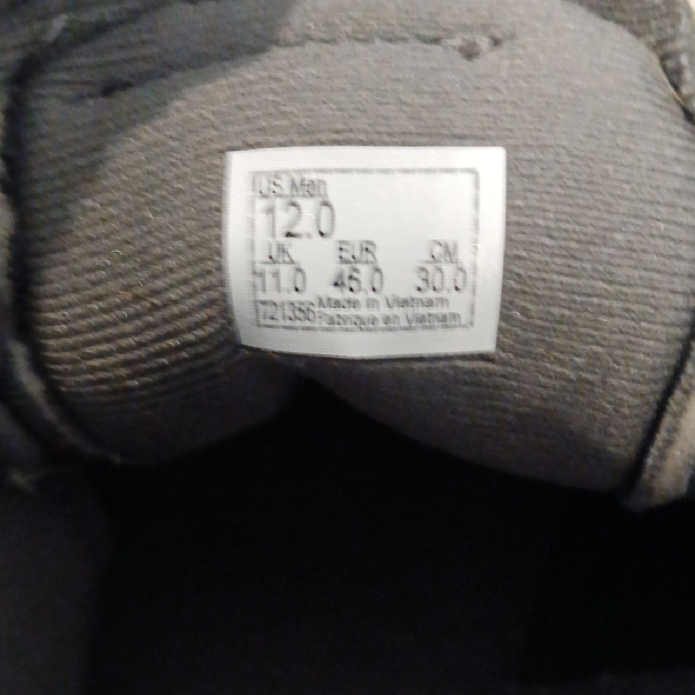Vans Gray and White High-Top Sneakers - Picture 6 of 6